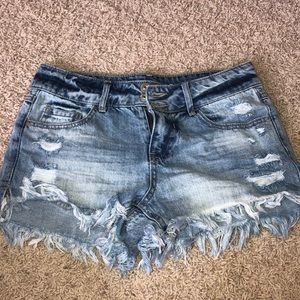 Denim shorts!